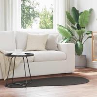 VidaXL Vloerkleden huarte antraciet 80 x 150 cm polyester - thumbnail