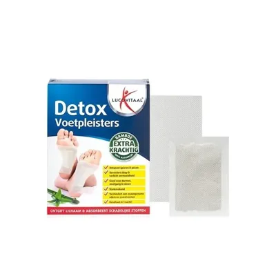Lucovitaal Detox voetpleisters 10 Stuks Lucovitaal Detox voetpleisters 10 Stuks