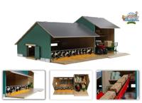 Kids Globe stal met landbouwloods 1:32 55x72x32cm - thumbnail