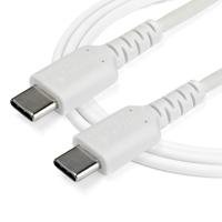 Kabel USB C Startech RUSB2CC1MW Wit 1 m - thumbnail