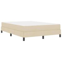 Boxspring bed Anders Crème 140 x 200 cm Stof - thumbnail