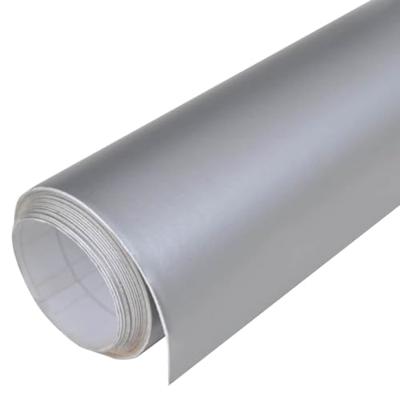 VidaXL Autofolie 100x150 cm matzilverkleurig