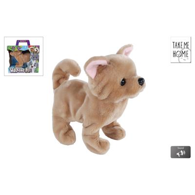 Take Me Home loophond bruin, 21cm
