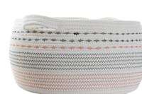 Basket spelset DKD Home Decor Wit Zwart Oranje 52 x 43 x 25 cm 3 Onderdelen - thumbnail