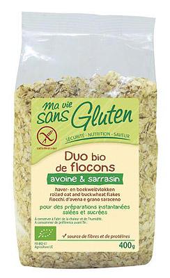 Ma Vie Sans Haver en boekweit vlokken glutenvrij bio 400 Gram