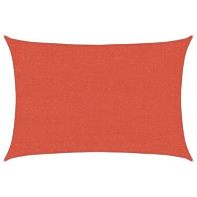 Zonnezeil 160 g/m 2x2,5 m HDPE terracottakleurig