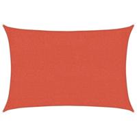 Zonnezeil 160 g/m 2x2,5 m HDPE terracottakleurig - thumbnail