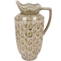 Daan Kromhout Vaas boa met handvat bruin 45 cm | 2 stuks - thumbnail