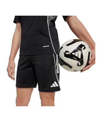 adidas Tiro 25 Competition Trainingsbroekje Kids Zwart Wit Grijs - thumbnail