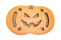 Beeztees Halloween Krabkarton Pompoen kattenspeelgoed - thumbnail