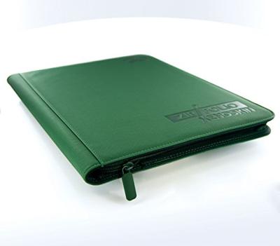 Ultimate Guard Zipfolio 360 18-Pocket Xenoskin - Green
