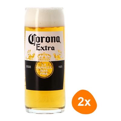 Corona - Bierglas 330ml - 2 stuks