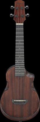 Ibanez AUC14 Open Pore Violin Sunburst concert ukelele met gigbag - thumbnail