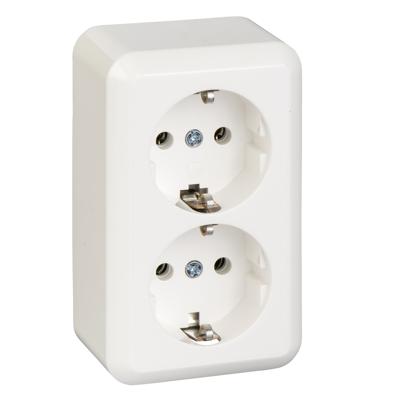 ELSO AP-stekkerdoos 395404 2-voudig 16A CONTURA zuiver wit Meerdere kleuren 1 stuk(s) ELSO AP-stekkerdoos 395404 2-voudig 16A CONTURA zuiver wit Meerdere kleuren 1 stuk(s)