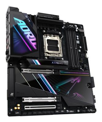 Gigabyte X870E A XTREME AI TOP Moederbord Socket AMD AM5 Vormfactor ATX Moederbord chipset AMD® X870E - thumbnail
