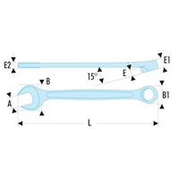 Facom ringsteeksleutel ogv 5/16&apos; - 440.5/16 - thumbnail