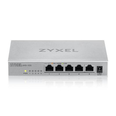 Zyxel XMG-105 Unmanaged 2.5G Ethernet (100/1000/2500) Grijs
