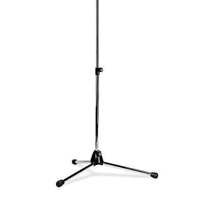 Konig & Meyer 11812 chromen muziekstandaard zwart houten blad