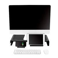 LogiLink BP0141 Monitorstandaard Hoogte: 8 cm (max) Zwart - thumbnail