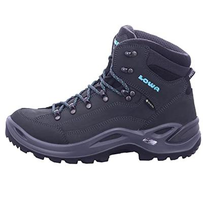 Lowa Renegade Mid GTX 320945 9368 asphalt turquoise antraciet maat 41