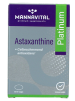 MannaVital Astaxanthine Platinum Capsules - thumbnail