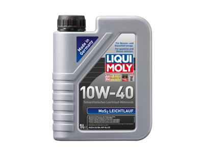 LIQUI MOLY motorolie "mos2 leichtlauf". mos2-lightrunning oil 1 l 10w-40hd