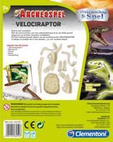 Clementoni wetenschap & spel archeospel velociraptor - thumbnail
