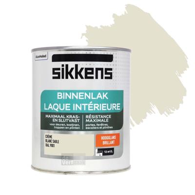 Sikkens Binnenlak Hoogglans - RAL 9001