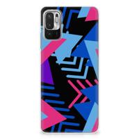 Xiaomi Redmi Note 10/10T 5G | Poco M3 Pro | TPU Hoesje | Funky Triangle - thumbnail