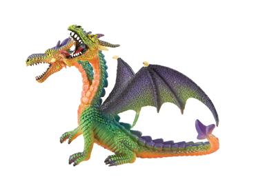 Bullyland Draak tweekoppig groen (75596)