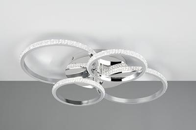 Trio Design plafondlampCires chroom - R67364106
