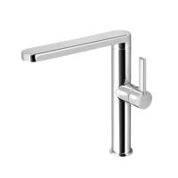 Wastafelmengkraan Sapho Stork 1-hendel Uitloop Recht 27.3 cm Chroom Sapho - thumbnail