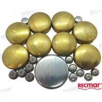 REPUESTOS MOTORES - Bombardier MP0009-208 - BRASS EXPANSION PLUG KIT - thumbnail