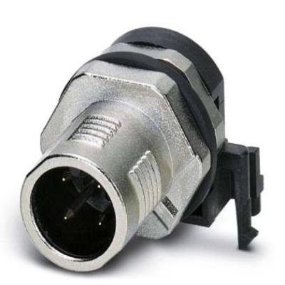 Phoenix Contact 1436589 Sensor/actuator inbouwconnector M12 Aantal polen (sensoren): 4 Stekker, inbouw 10 stuk(s)