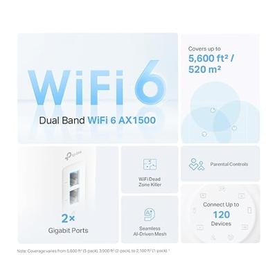 TP-Link Deco X10 WiFi 6 Mesh Systeem (2-pack) Mesh router Wit - thumbnail