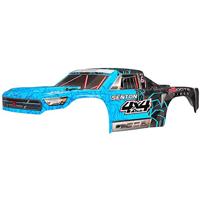 Arrma - Body Painted Decal Trim Blue Senton 4x4 Mega (AR402247) - thumbnail