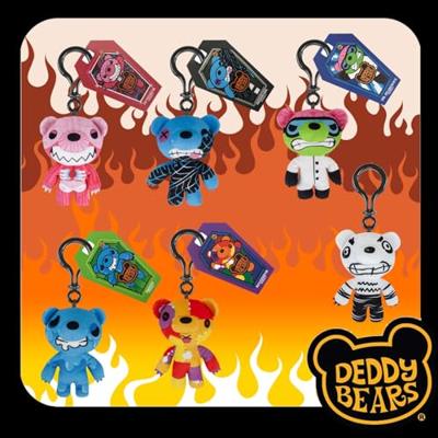 Deddy Bears Pluche Met Clip Serie 3 Blind Bag 10 Cm