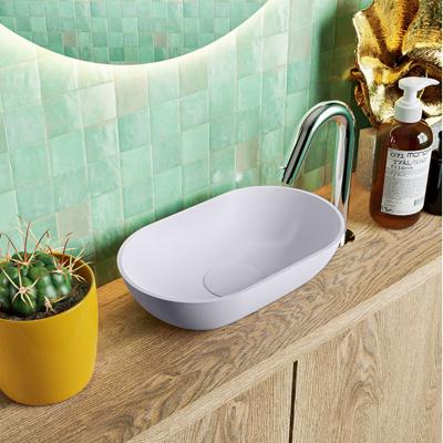 MONDIAZ POOLE solid surface opzetkom kleur Cale | Cale. Afmeting 30x18x8cm