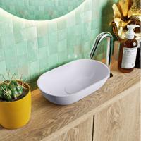 MONDIAZ POOLE solid surface opzetkom kleur Cale | Cale. Afmeting 30x18x8cm - thumbnail