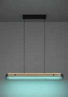 EGLO connect.z Kokomo-Z Hanglamp - 99 cm - Zwart|Bruin|Wit - RGB - thumbnail