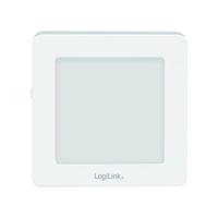 LogiLink LED013 LED013 LED-nachtlamp met schemerschakelaar Vierkant LED Warmwit Wit - thumbnail