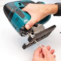Makita accu decoupeerzaag D-model - DJV182Z - 18V - excl. accu en lader - in doos - thumbnail