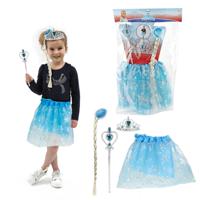 Toi-Toys Ice princess met tutu, tiara en staf prinses - thumbnail