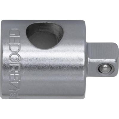 Gedore Verloopstuk 3/8" x 1/4" 4-Kant | L. 27 mm - 3300244