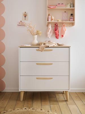 Commode met 3 laden ASPEN wit