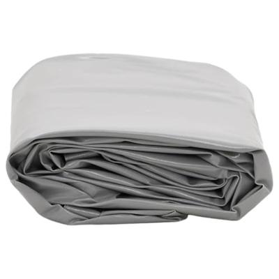 VidaXL Dekzeil 650 g/m² ø 2,8 m grijs VidaXL Dekzeil 650 g/m² ø 2,8 m grijs