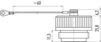 binder 08-0428-000-000 Ronde connector beschermkap Serie (ronde connectoren): 694 1 stuk(s) - thumbnail