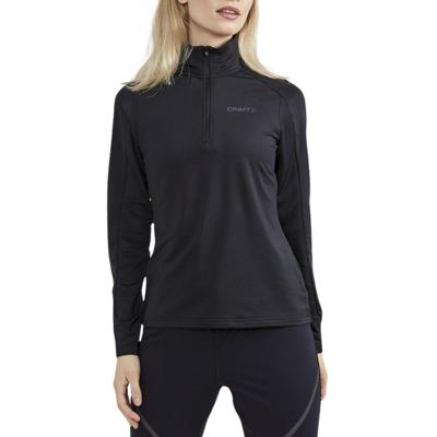 Craft Gain Midlayer Shirt Dames Black M