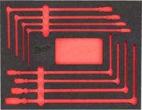 Milwaukee vervangende foam inlay voor t-dopsleutel set met cardangewricht | 10-delig - 4932499296 - thumbnail