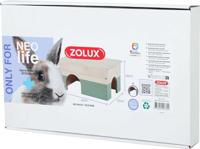 Zolux neolife houten huisje konijn groen - thumbnail